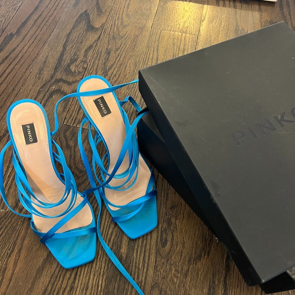 PINKO Sandals In Blue